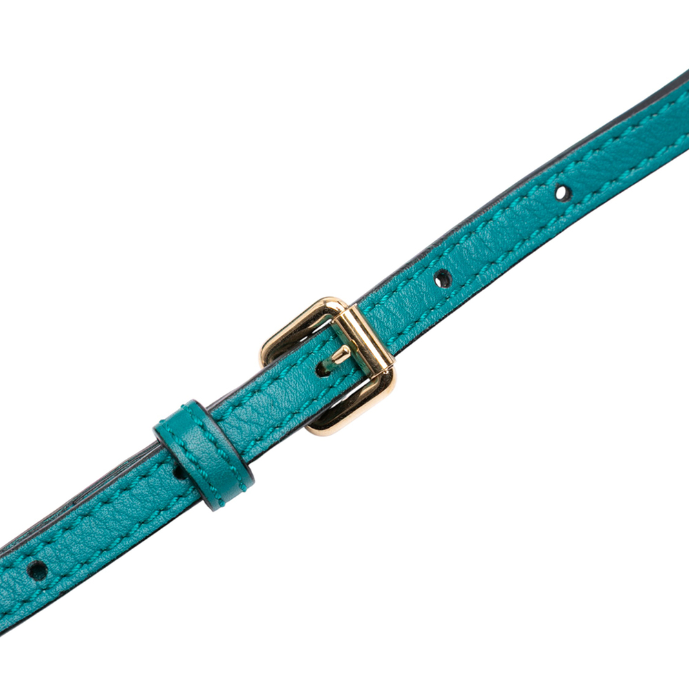 Pre-Loved Burberry Haymarket Check Coated Canvas Leah Crossbody - Picture 9 of 10